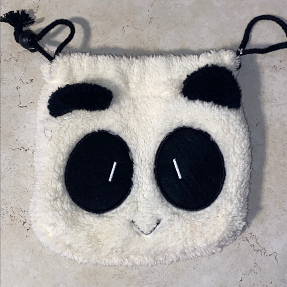 Panda drawstring bag